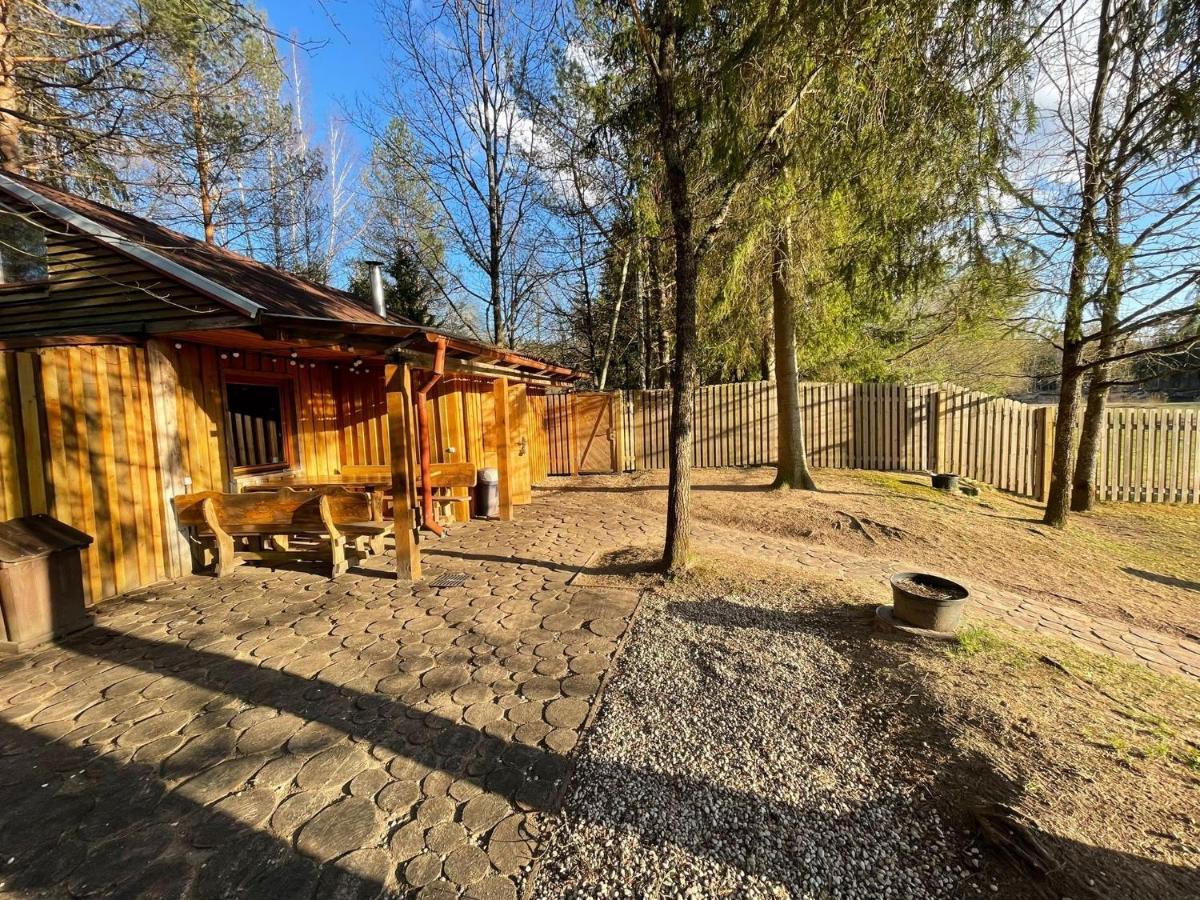 Holiday House With Sauna Cēsis Esterno foto